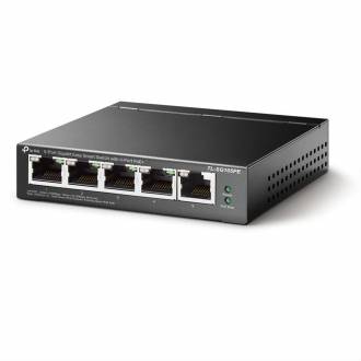 TP-LINK SWITCH 5 PUERTOS 10/100/1000 GIGABIT (4 PUERTOS POE) 802.3af