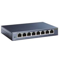 TP-LINK SWITCH 8 PUERTOS GIGABIT 10/100/1000 METÁLICO