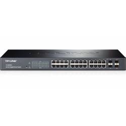 TP-LINK SWITCH SMART GESTIONABLE 24 PUERTOS 1000 GIGABIT + 4 SFP COMBO