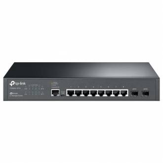 TP-LINK T2500G-10TS TL-SG3210 SWITCH 8 PUERTOS 10/100/1000  + 2 SFP