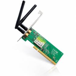 TP-LINK ADAPTADOR PCI WIFI 300MBPS ATHEROS 802.11nbg 2 ANTENAS DESMONTABLES