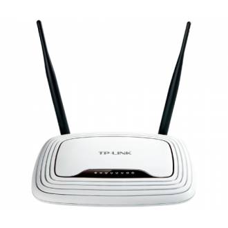 TP-LINK ROUTER WIFI 300MPBS 802.11nbg 2 ANTENAS FIJAS