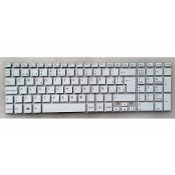 TECLADO SONY VAIO FIT 15 SERIES / SVF15 BLANCO SIN MARCO