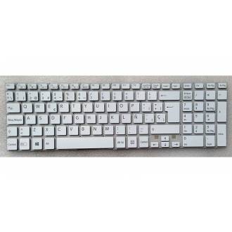 TECLADO SONY VAIO FIT 15 SERIES / SVF15 BLANCO SIN MARCO