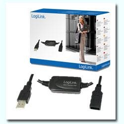 LOGILINK CABLE AMPLIFICADOR/PROLONGADOR USB VER. 2.0   25 Mts.