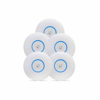 UBIQUITI PUNTO ACCESO INALAMBRICO UBIQUITI UAP-AC-LR UNIFI 2.4/5GHZ TECHO - PACK 5 UNIDADES