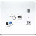 ATEN CONVERTIDOR DE USB A SERIE (RS232)