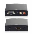 CONVERSOR ACTIVO VGA A HDMI CON AUDIO