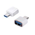 ADAPTADOR USB A HEMBRA---> USB TYPE-C MACHO OTG 20 cm