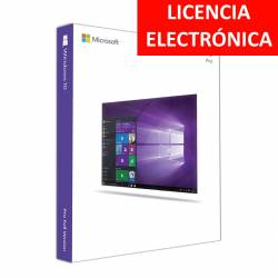 MICROSOFT WINDOWS 10 PRO 64 - LICENCIA ELECTRONICA PARA EQUIPOS NUEVOS (NO DVD - SOLO CLAVE)