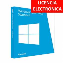 MICROSOFT WINDOWS SERVER 2012 STANDARD - LICENCIA ELECTRONICA (NO DVD - SOLO CLAVE)