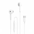 AURICULAR ENJOY CON CONTROL DE VOLUMEN TIPO C BLANCO