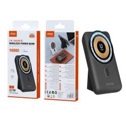 POWER BANK MTK 10000MAH TYPE-C CARGA INALAMBRICA QI 22.5w