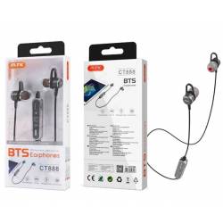 AURICULAR BLUETOOTH CT888 GRIS NEGRO MTK