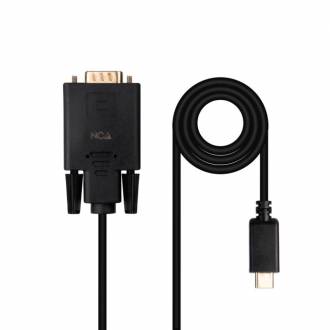 NANOCABLE CABLE CONVERTIDOR COMPACTO TYPE-C A VGA 1.8M