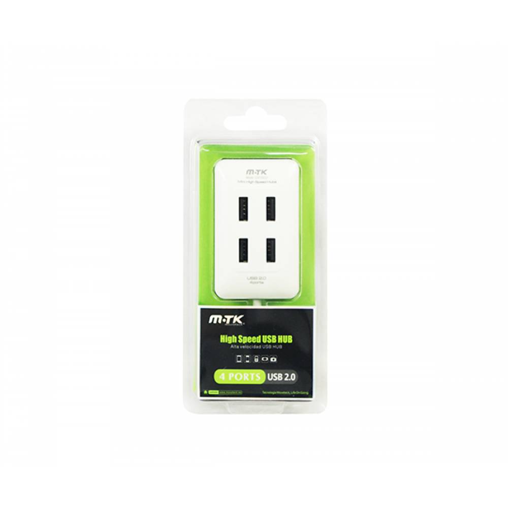 HUB USB 4 PUERTOS LINK K3276 BLANCO