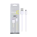 CABLE USB MACHO 2.0 TIPO A - USB 3.1 TIPO C - 1 MTS - BLANCO 8041 ONE+