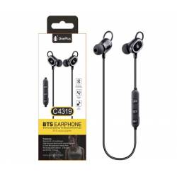 AURICULARES BLUETOOTH SPORT + MICRO CETUS C4319 NEGRO ONE+