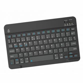 TECLADO MINI INALAMBRICO BLUETOOTH 5.0 / NG6094 / 78 TECLAS / NEGRO / ONE+
