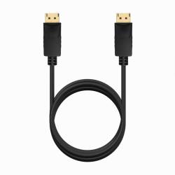 AISENS CABLE DISPLAYPORT V1.2 CCS 4K@60HZ, DP/M-DP/M, NEGRO, 1.5M
