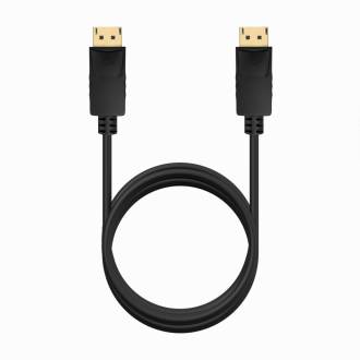 AISENS CABLE DISPLAYPORT V1.2 CCS 4K@60HZ, DP/M-DP/M, NEGRO, 1.5M
