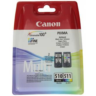 CANON PACK Nº PG 510 + CL 511 MP240 - 260 - 480 NEGRO/COLOR