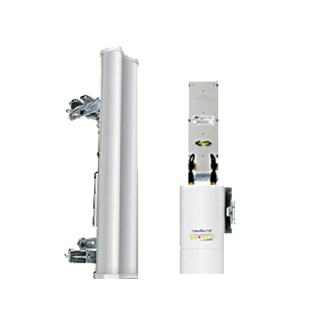 UBIQUITI ANTENA SECTORIAL 90º AIRMAX 2.4GHz 16dBi DOBLE POLARIDAD