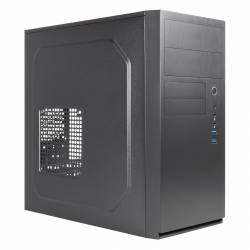 UNYKA CAJA MICRO ATX SEMITORRE AERO C11 NEGRO UNYKA 2*USB3.0 SIN FUENTE