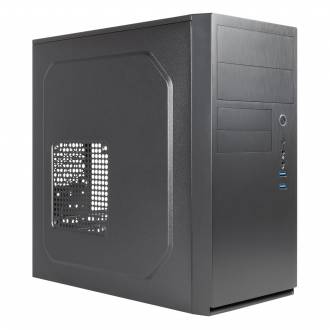 UNYKA CAJA MICRO ATX SEMITORRE AERO C11 NEGRO UNYKA 2*USB3.0 SIN FUENTE