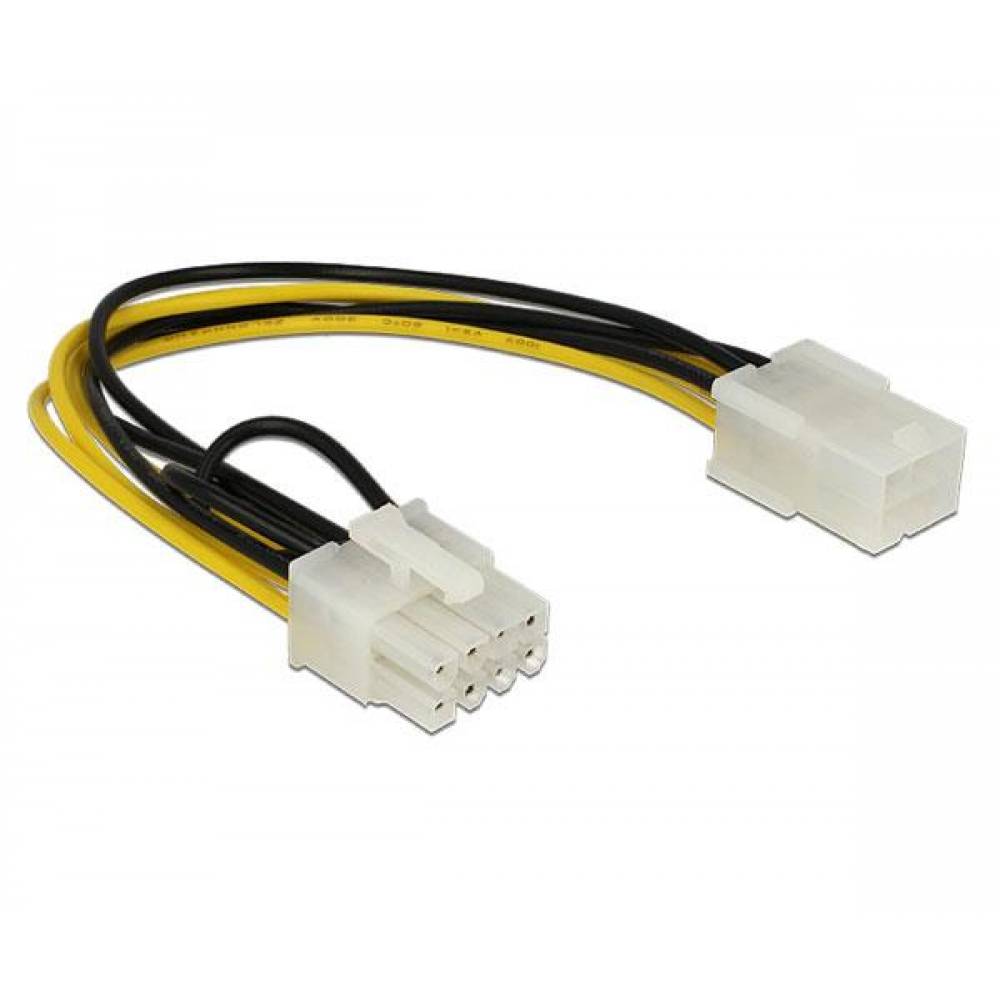 CABLE ALIMENTACION PARA GRAFICAS PCI-EXPRESS 6 PIN PCI-E A 8 PIN PCI-E