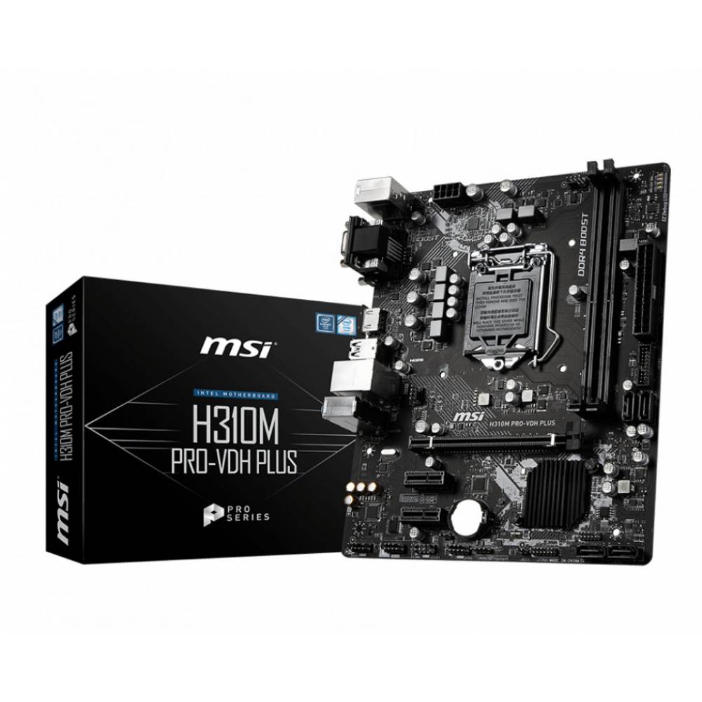 PLACA BASE MSI LGA1151 H310M PRO-VDH PLUS MATX DDR4 HDMI-VGA-DVI