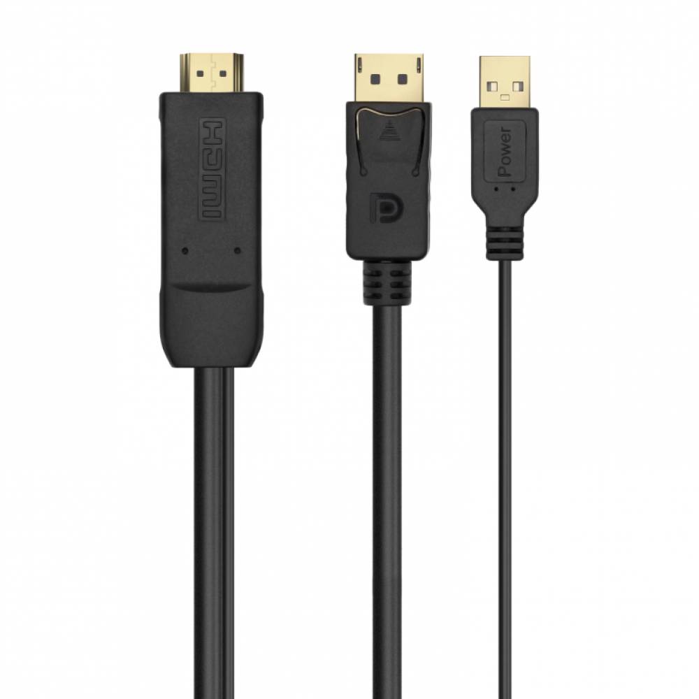 CABLE CONVERSOR AISENS ACTIVO HDMI A/M DISPLAYPORT V1.2/M 1.8M