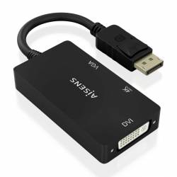 AISENS ADAPTADOR DISPLAYPORT A VGA DVI HDMI