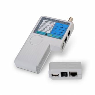 AISENS TESTER DE RED PARA RJ45/RJ11/RJ12/BNC/USB