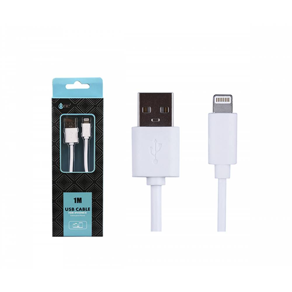 CABLE DE DATOS Y CARGA PARA IPHONE 5 / 6 / 6+ LIGHTNING ONE+