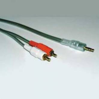 CABLE AUDIO-VIDEO 2XTULP-3 STEREO HQ 5 Mts. (C-14)