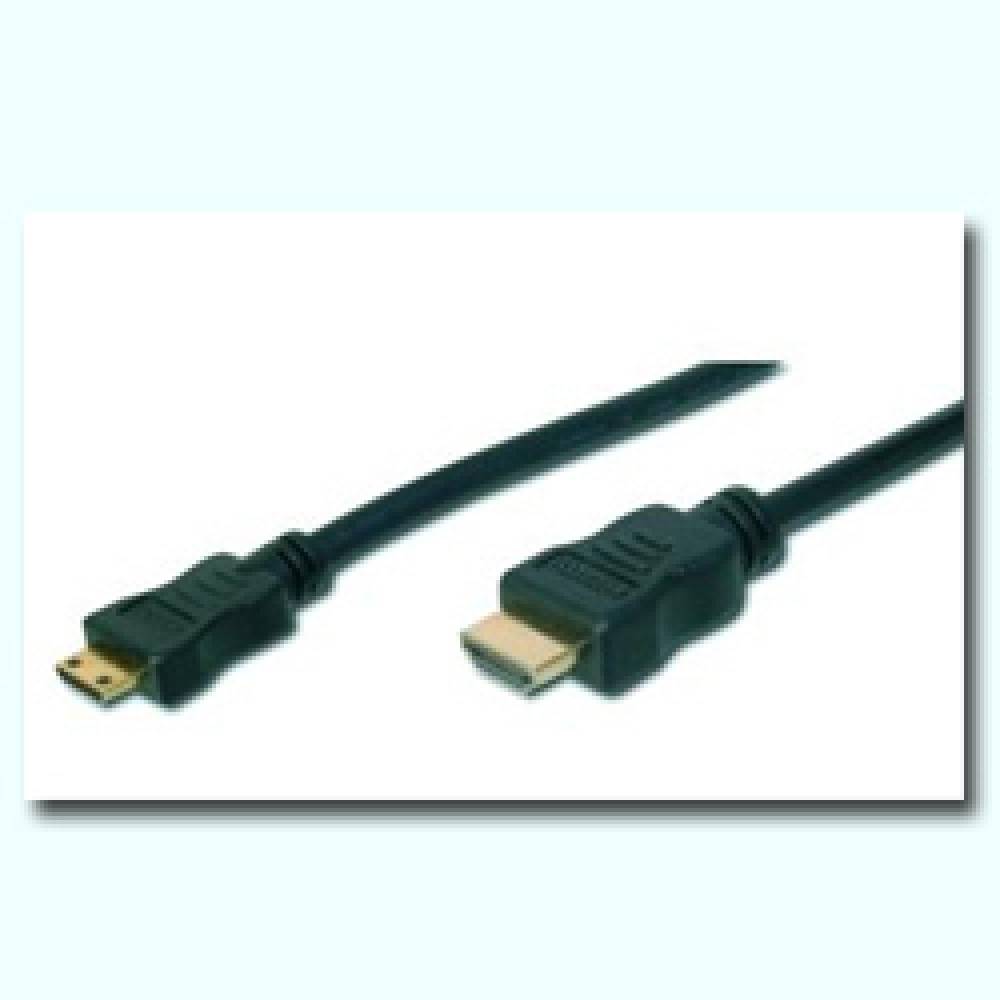 CABLE HDMI TIPO A MACHO ---> MINI HDMI C MACHO DE 3 Mts.