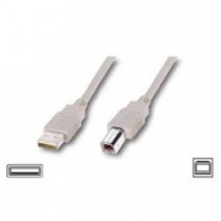 CABLE USB 2.0 TIPO A-B  MACHO ---> MACHO DE 1.8 Mts. (C-11)