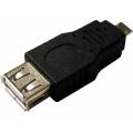 ADAPTADOR USB A HEMBRA A MICRO USB B MACHO
