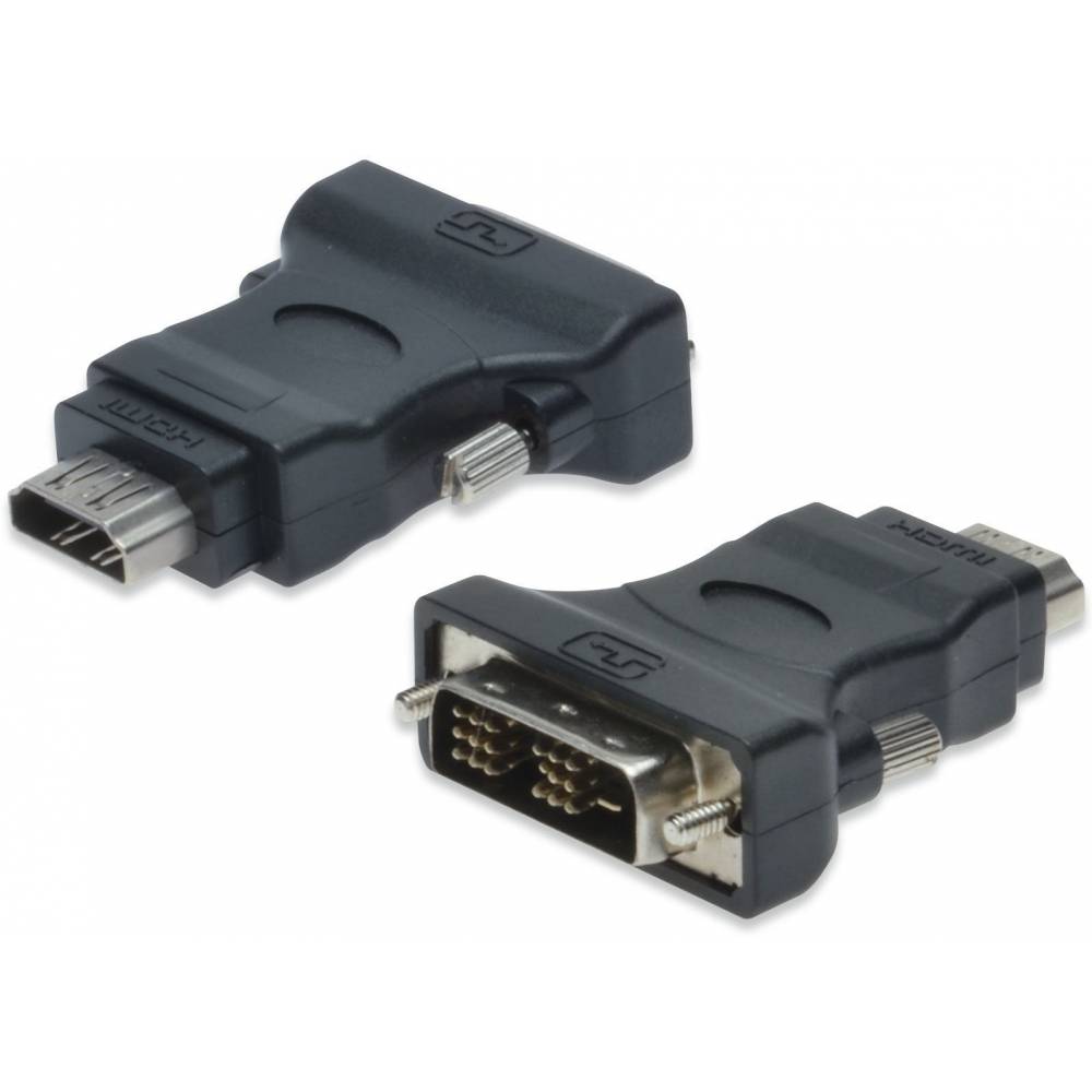 ADAPTADOR DVI-D 18+1 MACHO ---> HDMI 19 HEMBRA