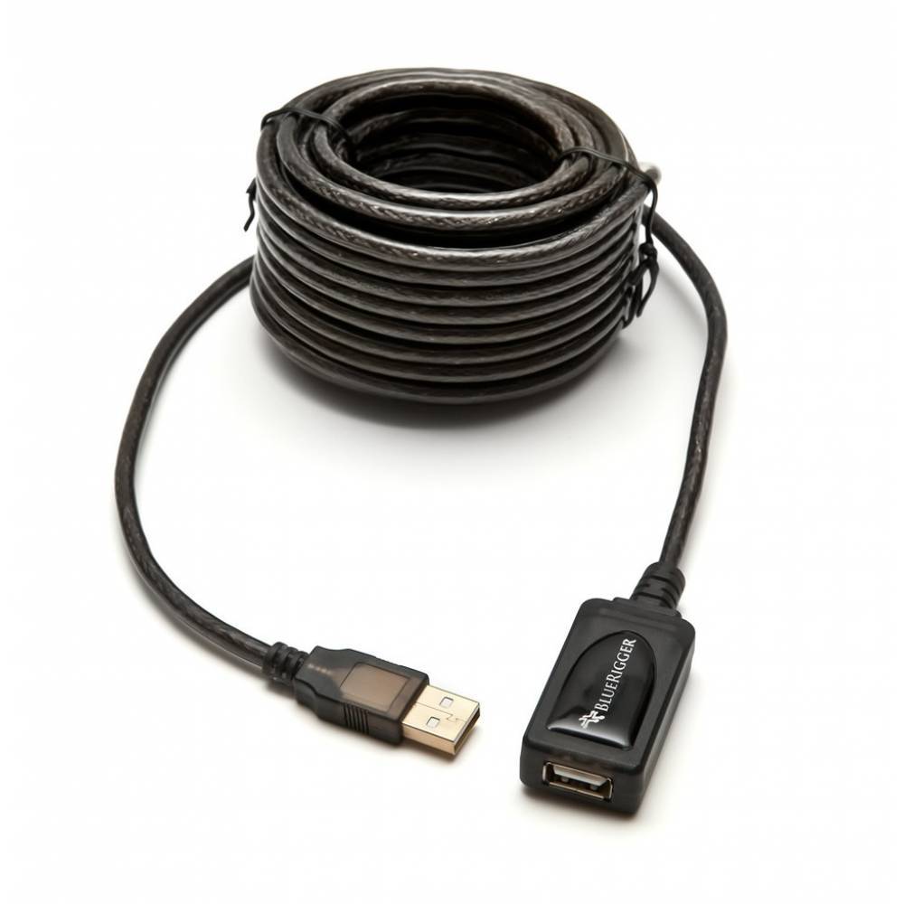 CABLE AMPLIFICADOR/PROLONGADOR USB VER. 2.0 20 Mts.