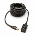 CABLE AMPLIFICADOR/PROLONGADOR USB VER. 2.0 20 Mts.