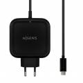CARGADOR AISENS 65W 1XUSB-C PD3.0 QC3.0 NEGRO