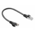 LATIGUILLO UTP CATEGORIA 6 DE  0.25   Mts. NEGRO