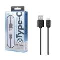 CABLE DATOS USB 2.0 A TYPE-C 2A BLANCO 2 METROS ONE+