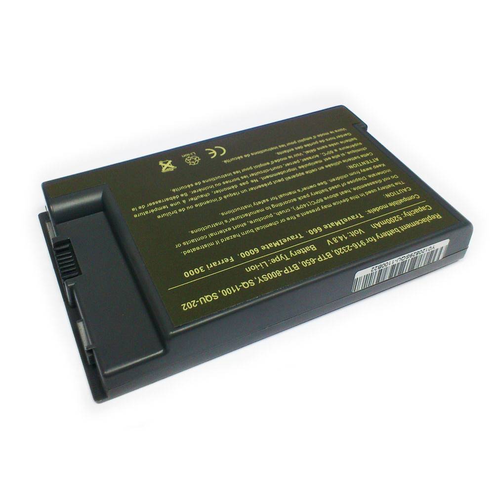 BATERIA COMPATIBLE ACER 5200mAh SQU-202