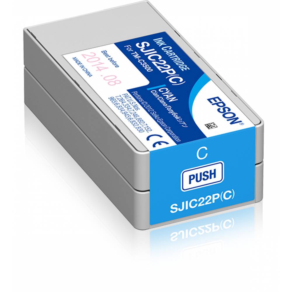 EPSON SJIC22P(C) COLORWORKS TM-C3500 CYAN