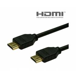 CABLE HDMI TIPO A DE 19 CONTACTOS MACHO ---> MACHO DE   7.5 Mts.