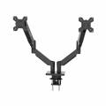 COOLBOX M02D SOPORTE MESA GAS DOBLE MONITOR VESA 75 100