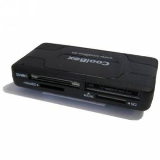 COOLBOX LECTOR EXTERNO USB NEGRO CRE-050